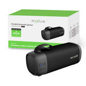 Rixus Portable Bluetooth Speaker RXBS10 - Black